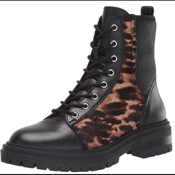 Vince Camuto Bestenda black combat boot